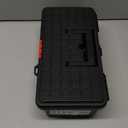 CRAFTSMAN Tool Box, Lockable, 13 in., Red/Black (CMST13004)