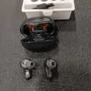 Skullcandy Rail ANC Wireless Earbuds, Bluetooth Headphones, Active Noise Cancelling, Up to 38 Hours Battery, Microphone for iPhone Android, Customizable via Skull-iQ App - True Black