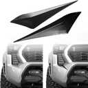 Front Grille Decorative Patch Compatible with 2024 2025 Tacoma Accessories - Custom Fit Front Headlight Grille Decals for 4th Gen Tacoma  Durable ABS, Enhances Truck Style