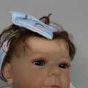 Lifelike Reborn Baby Dolls Girl - 18 Inch Baby Doll Realistic Newborn Girl Silicone, Cloth Body Adorable Reborn Baby Doll Real Life Babies Reborn Doll Toys with Accessories Birthday Gift for Kids