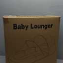 Todldler Baby Travel Bassinet Bed & Chair, Fold Out Sofa Couch Lounger with 2-1 Mosquito & Canopy, Foldable Portable Travel Cot with Foam Raised Safety Bumpers for Infant Toddlers 0-36 Months (Pink)