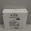 SIUQ 150 Pack Coffee Cup lids, Disposable Plastic Cup Lids for 10, 12, 16, 20, 24 oz Paper Cups, Hot/Cold Drinking Cup Lids, 3.54 Inches/90 mm Diameter - Black