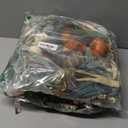 2 Pcs Fall Garland for Mantel, 6 FT Fall Garland with Light, Pumpkin Garlands with Eucalyptus Leaves for Table Centerpiece Autumn Thanksgiving Decorations Outdoor Door Window Fireplace Home Decor