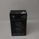 Hundop Knife Set, 15 Pcs Black Knife Sets for Kitchen with Block Self Sharpening, Dishwasher Safe, 6 Steak Knives, Anti-Slip Handle