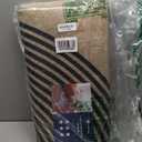 Lahome Modern Rainbow Easy Jute Rug, Washable Rugs 5x7 for Living Room Bedroom Black Farmhouse Indoor Outdoor Patio Carpet, Contemporary Natural Throw Mat Non Slip Carpet for Office RV