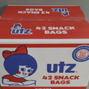 Utz Ripples Original Crispy Chips Made from Fresh Potatoes, 42 Count, Crunchy Individual Snacks to Go, Gluten Free Snacks, brand is Utz, variation theme is Flavor that is Ripples Original, Size that is 42 Count (Pack of 1). Exp: 02/02/2026