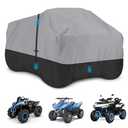 Seapisode ATV Cover, 600D Waterproof & Windproof 1Wheeler Covers Outdoor Storage All Weather Protect,Quad Cover Fit for Polaris Yamaha Suzuki Honda, 75" L x 47W x 37" H