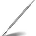 Rui Smiths Pro Cuticle Pusher with 2 Ends - Stainless Steel Manicure Tool - Style 106