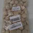 100 Pack Unfinished Wooden Beads - 25mm Half Round Wooden Beads and Small Wood Balls Half Craft Balls for DIY Projects, Christmas Decorations