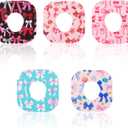 25pcs Sensor Covers for Dexcom G7, Waterproof Sensor Patches Cute Pink Bow-Knot Style Patch Adhesive Over Sticker Overpatch Accessories Compatible with Dexcom G7