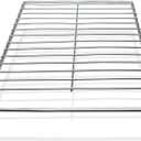 Universal Adjustable Wire Oven Rack, Extendable Baking Rack, Adjusts from 14.5"-25.5" Length,Chrome Telescopic Oven Cooker Shelf Rack For Whirlpool Frigidaire GE Kenmore Ovens.