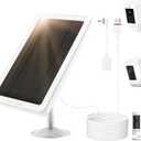 5W Solar Panel Charger for Ring Camera, Compatible with Ring Stick Up Cam/Pro Battery, Spotlight Cam Plus/Pro Battery 10ft Cable -1Pack