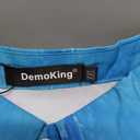 Demoking Tie Dye Shirt Men Hippie Neon Vintage Hawaiian Shirts Short Sleeve Button Down Multicolor XXL