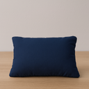 Navy Blue Rectangular Pillow – 12"x8.5" – Soft Support Cushion for Home, Office, Travel or Decor