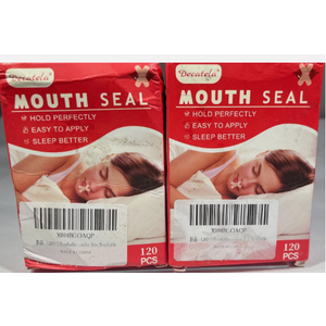 Decatela Mouth Seal, 120 pc, Pack Of 4