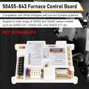 50A55-843 Furnace Control Board Compatible with White Rodgers and Lennox Systems Universal Furnace Ignition Module Control Board Replace 50A50-241/405, 50A55-288/486, 50A50/50A55 Series