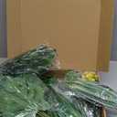 Ouddy Decor 18 Bundles Outdoor Artificial Plants UV Resistant Fake Greenery Stems Faux Shrubs for Indoor Outside Hanging Front Porch Patio Garden Window Box Home Decor