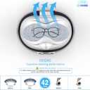 Ukoke UUC06S Ultrasonic Cleaner, Professional Jewelry Cleaner for Eyeglasses, Rings and Watches, 42kHz Portable Sonic Cleaner with 600ml Capacity Stainless Steel Tank