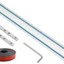 194368-5 55" Track Saw Guide Rail for Makita.Perfect fit Makita Track Saw, 55 in makita guide rail