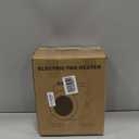 Greenhouse Heater with Thermostat, 1500W Electric Outdoor Heaters for Patio, Overheat Protection, Fast Heating, IPX4 Waterproof, Green House Heaters for Plants, Grow Tent, Outdoor, Yellow