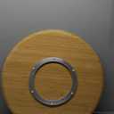 (26 Inch) Bamboo Large Lazy Susan for Dining Table Top with Heavy Duty Metal Rotating Hardware
