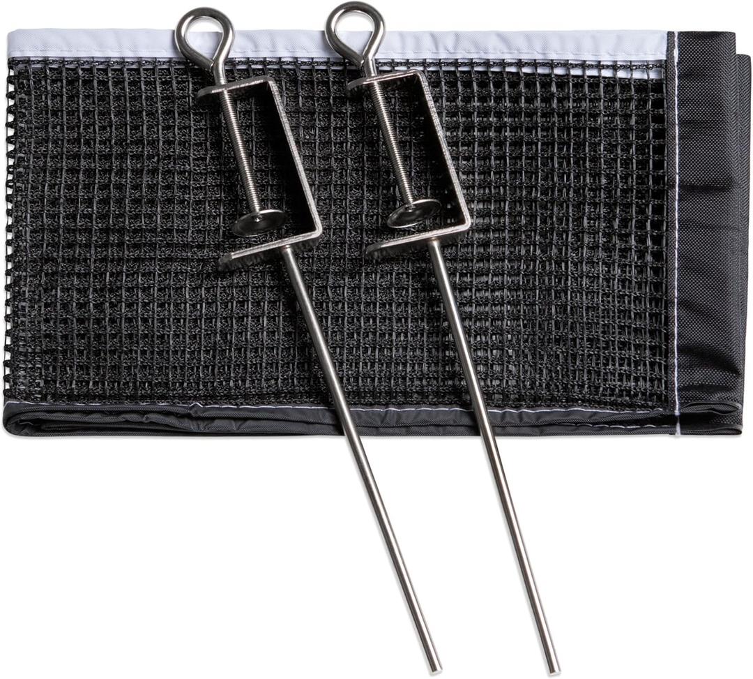 Champion Sports Table Tennis Net & Post Set, 1/2"