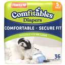 Hartz Disposable Dog Diapers for Female and Male Dogs or Puppies | Superior Leak Proof Protection | Size S | Pack of 36