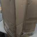 WHITE BABY CAGE ASSEMBLY KIT, WITH LOOSE PARTS.