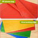UNIFAMILY 12pcs Colorful Potato Sack Race Bags for Kids and Adults, 40 X 24inches Sack Race Bags for Outdoor Sports Games, Outdoor Lawn Games for Adults and Kids, Carnival Easter