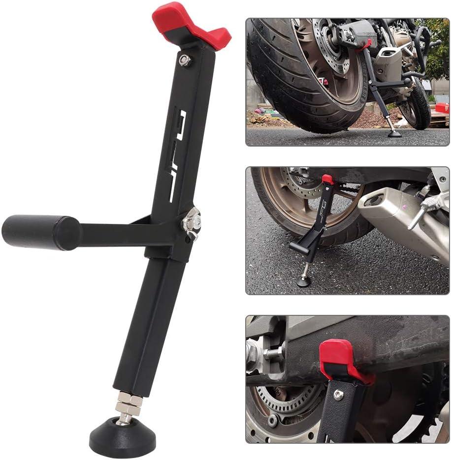 Motorcycle Rear and Front Wheel Lift Stand Trail Stand Easy And Portable-Second Generation New Design for Most Motorcycle Wheels