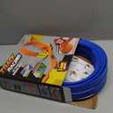 Nicmore Flexible Race Track Toy Set: 15ft DIY Bendable Ramp with Suction Cups  Portable Roll-Up Car Track for Kids Compatible with 1:64 Diecast Cars  Birthday Christmas for Boys Girls Ages 3+ (Blue)