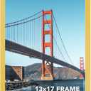 OMISHE 13x17 inch Picture Frame Gold for Wall Hanging, 13 x 17 Frame Wall Gallery Photo Frame, Gold