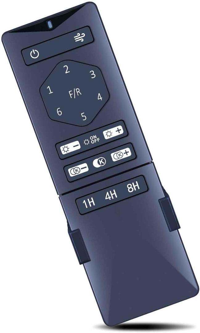 Replacement Remote Control for VONLUCE 72 Inch Ceiling Fansfor CO-Z 52-in Ceiling Fan CFN-1314-00 CFN-1460-00 CFN-1314-NI CFN-1314-NG CFN-1314-BK CFN-1319-GB CFN-1319-BW CFN-1319-NG