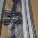 Picture Lights for Wall, Battery Operated Picture Light 24in Gallery Light for Paintings CCT Dimmable Recharging Battery Wall Light with Remote Control for Living Room Gallery Dartboard 2PCS (Black)