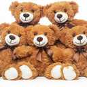 Teddy Bears Bulk 5 Packs Teddy Bear Stuffed Animals Plush Toys Gift for Kid Girlfriend,13.5 Inches Stuffed Bears for Christmas Valentines Day Birthday Wedding Party