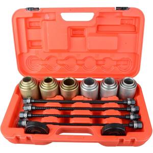 Set of 26 Universal Press and Pull Sleeve Kit Bushing Bearings and Seals Removal Installation Kit