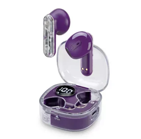 Ilive Clearly+ Truly Wireless Earbuds Purple