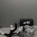 Rolling Shop Stool with Wheels,Mechanic Garage Stool Chair with Adjustable Height 15.55"-18.3",Heavy Duty Swivel Roller Seat for Garage,Salon and Tattoo Beauty, Black