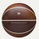 WILSON NBA Champagne Series Basketballs - Size 7-29.5" (Black/Brown)