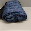 Mr. Sandman Weighted Blanket for Adults Queen Size 15 lbs, Soft Cooling Heavy Minky Blanket for Sleep, Washable Throw Blanket with Glass Beads, 60 x 80 Inches, Grey