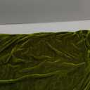 Velvet Tablecloth Luxurious Solid Rectangle Table Cloth, Oblong Retro Farmhouse Ruffle Tablecloths Washable Table Cover for Party Wedding Baby Shower Kitchen Dinning Tabletop Decoration