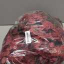 BLOSMON Hydrangea Artificial Flowers Ball Centerpieces 6 Pcs Burgundy Fake Flowers Silk Hydrangea Flower Balls Faux Hydrangeas Floral Arrangements Bouquet for Wedding Home Room Table Decoration