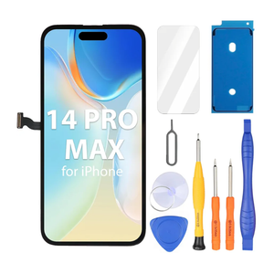 Ayake for iPhone 13 Pro Max Screen Replacement, 6.7 inch FHD LCD Display and Touch Digitizer Screen, True Tone Programmable, Face ID Remains (for A2894, A2895, A2896, A2893, A2651)