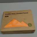 KeaBabies Hooded Baby Towel for Newborn - Viscose Derived from Bamboo Large Baby Bath Towels with Hood for Boys, Girls, Toddler, Extra Absorbent & Soft Newborn Bath Essentials (Fox, Regular)