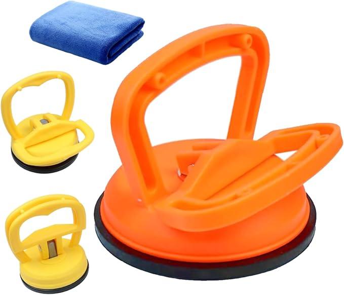 Dent Puller, 3 Pack Dent Remover Tool for Car,Car Dent Repair Kit,Paintless Dent Removal Kit,Dent Puller Suction Cup for Pop a Dent,Glass, Screen, Tiles Lifting and Objects Moving