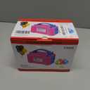 Balloon Pump Electric,110V 600W Balloon Blower Inflator Dual Nozzle Air Pump Balloons Inflator for Decoration, Party, Sport,Gifts:2 Balloon Tying Tools (Rose Red)