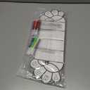 Dunzoom 48 Pcs Thanksgiving Turkey Craft Kits with 12 Watercolor Pens Color Your Own Paper DIY Crafts Thankful Turkey Decoration for Thanksgiving Fall Home Classroom School Party Supplies