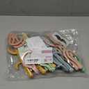 Mr. Pen- Space Saving Hangers for Clothes, 16 pcs, Pastel Colors, Plastic Multi Clothes Hangers Space Saving, 5 Slots, 360 Rotating Hooks