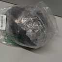 Black Outdoor Gooseneck Lighting for Barn 7 Inch Farmhouse Exterior Light Fixtures with Wall Mount, Small Porch Light with Brass Interior, Outside Gooseneck Wall Sconce for House Garage Patio, Matte Black, 7" Dome