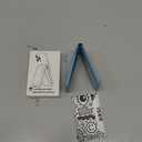 isee Magnetic Card Holder Wallet with MagSafe, Adjustable Stand for iPhone 16/15/14/13/12 Series Holds 5 Cards (Sky Blue)
